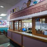 Ala Moana office - reception desk